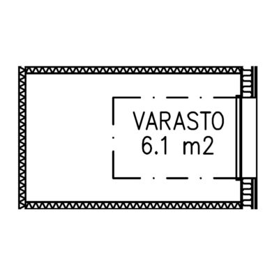 Kaupunginhaantie 18 Porvoo varastotila 6.1m2 vuokrataan
