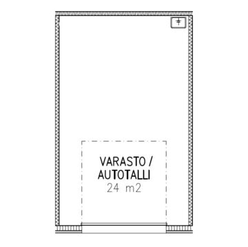 Tila 24m2 Kaupunginhaantie 18, Porvoo | Vuokraa varastotila / autotalli