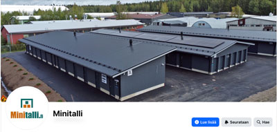 Minitalli Facebookissa